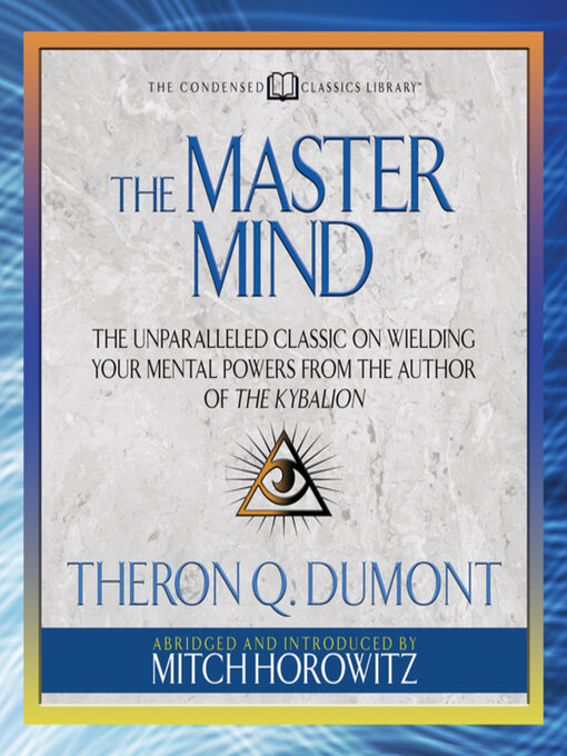 Title details for The Master Mind by Theron Dumont - Available